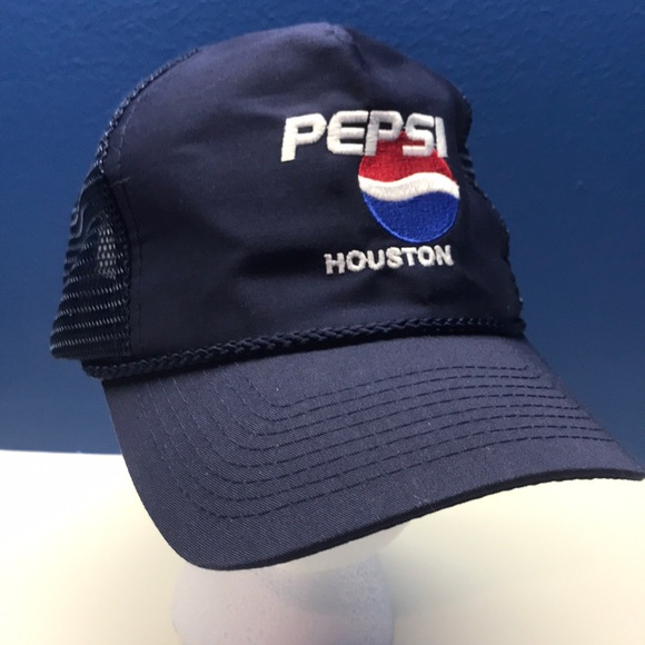 Pepsi Navy Baseball Hat - Picture 1 of 8